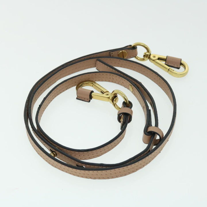 Chloe Small Bracelet Bag Hand Bag Leather 2way Beige 51030