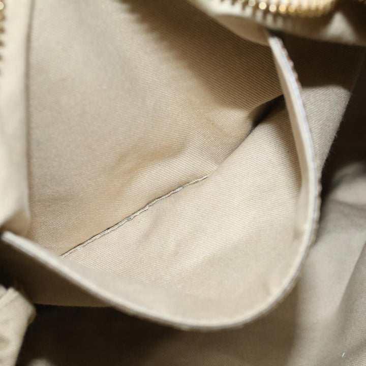 Chloe Etel Hand Bag Leather Beige 51467