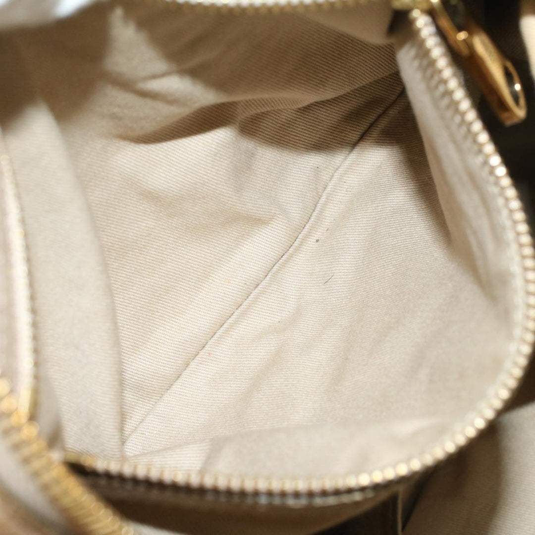 Chloe Etel Hand Bag Leather Beige 51467