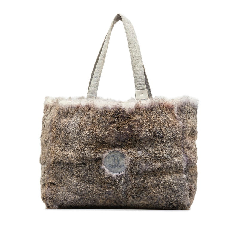 Top Quality Chanel Cocomark Handbags Cake Bags Grey ly uede  Chanel