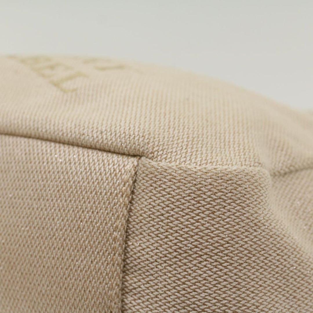 Burberry Blue Label Shoulder Bag Canvas Beige Auth 51700