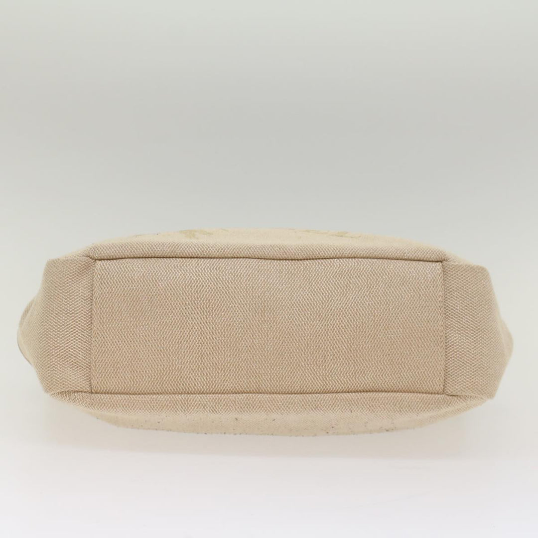 Burberry Blue Label Shoulder Bag Canvas Beige Auth 51700
