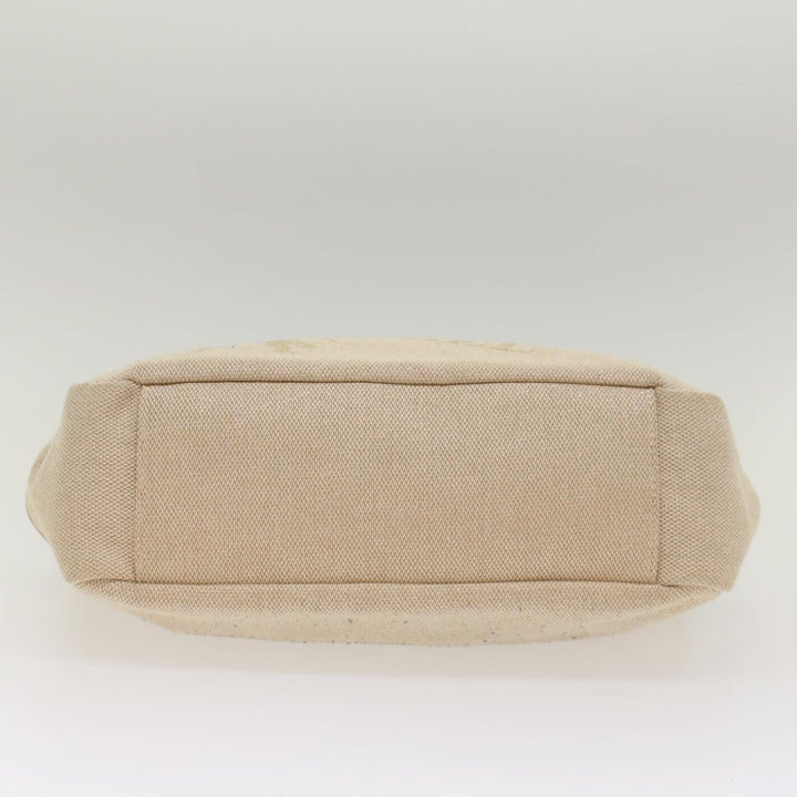 Burberry Blue Label Shoulder Bag Canvas Beige Auth 51700