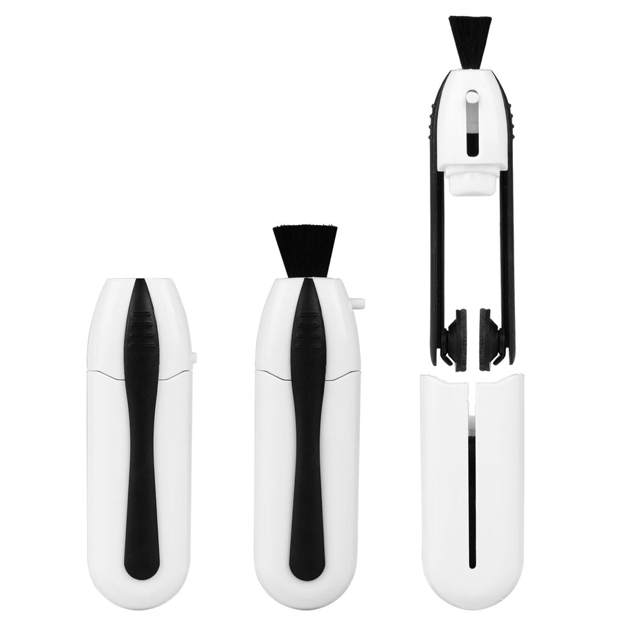 title:Portable Eyeglasses and Sunglasses Cleaner;color:White