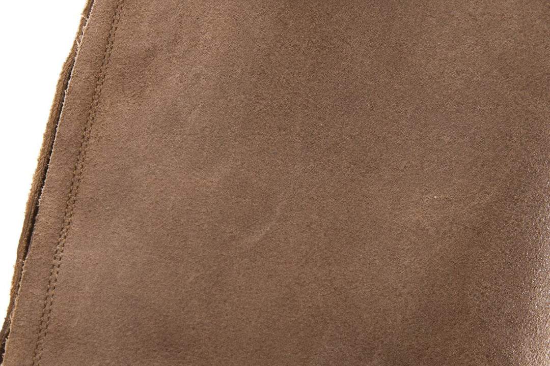Hermès JUMPING SUEDE Beige Riding Boots SZ 38.5