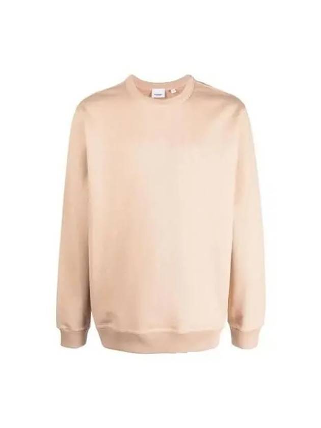 Burberry Check EKD Cotton Sweatshirt Soft Fawn