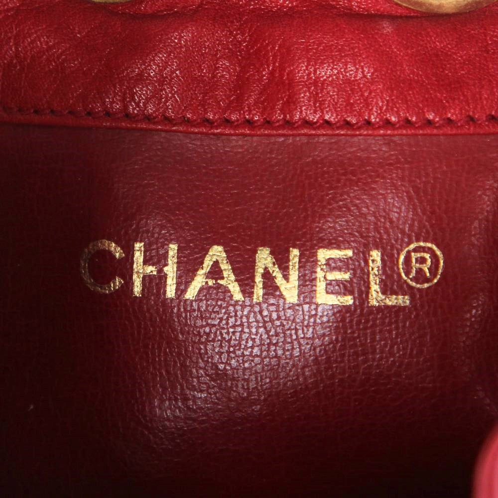 Top Quality Chanel Top Quality Chanel Red Bucket Bag