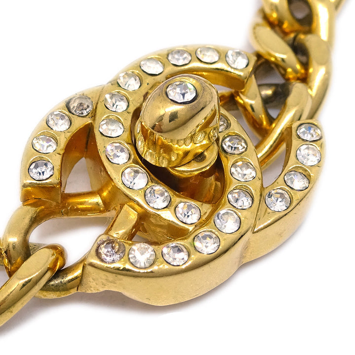 Top Quality Chanel Turnlock Chain Bracelet Gold 96A