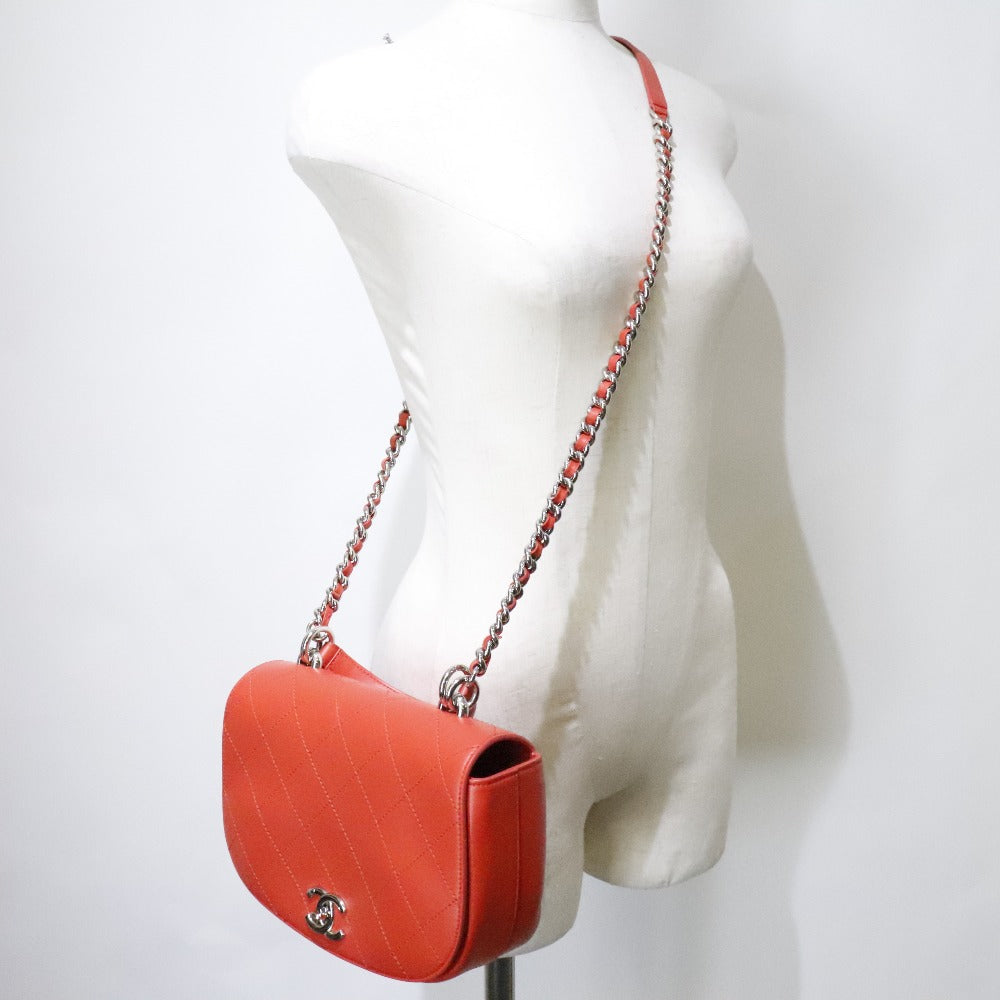 Top Quality Chanel Chain Shoulder Bag Red