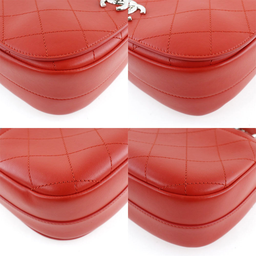 Top Quality Chanel Chain Shoulder Bag Red