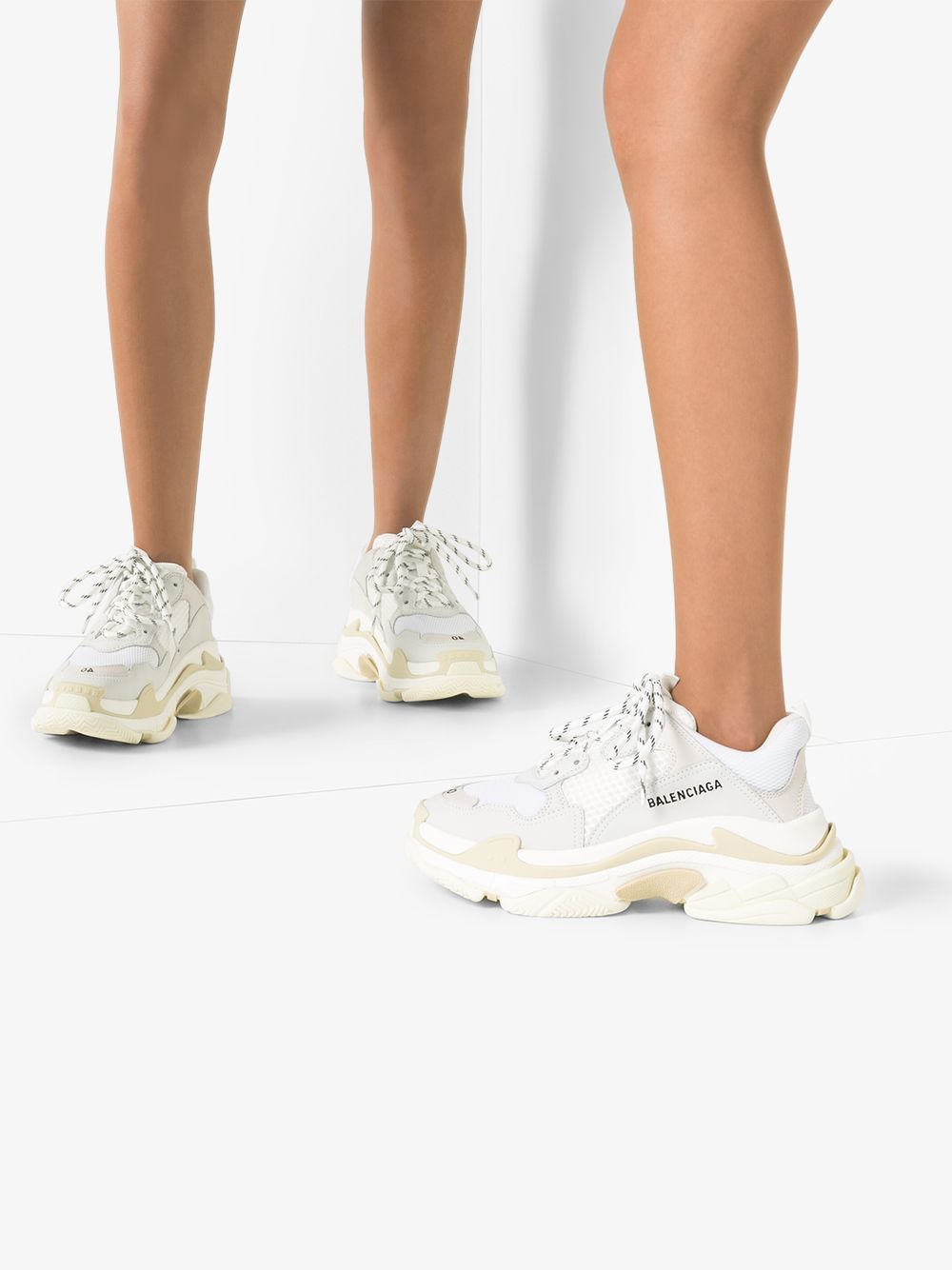 TRIPLE S LOW-TOP SNEAKERS