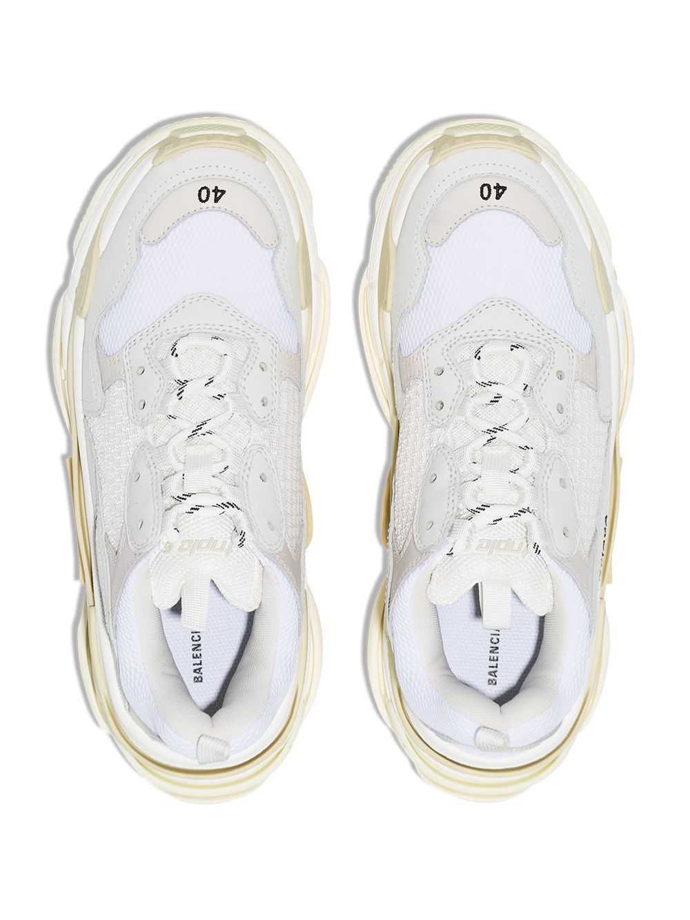 TRIPLE S LOW-TOP SNEAKERS