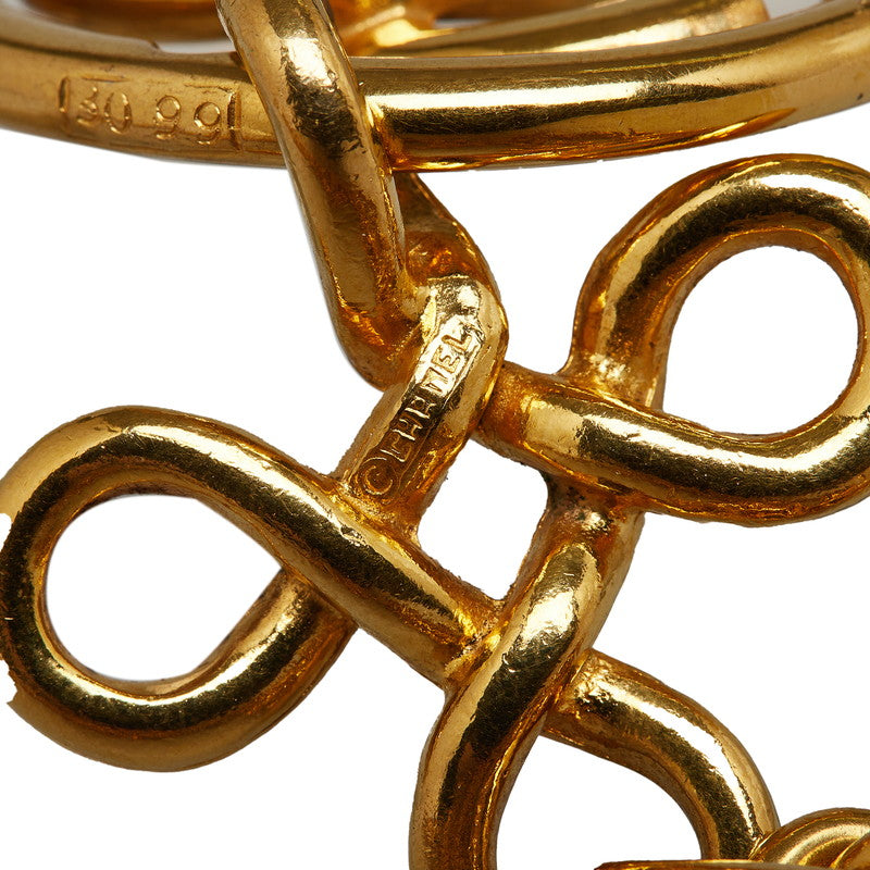Top Quality Chanel Vintage Cocomark Circle Collar Gold   Chanel
