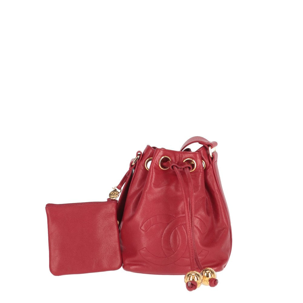 Top Quality Chanel Top Quality Chanel Red Bucket Bag