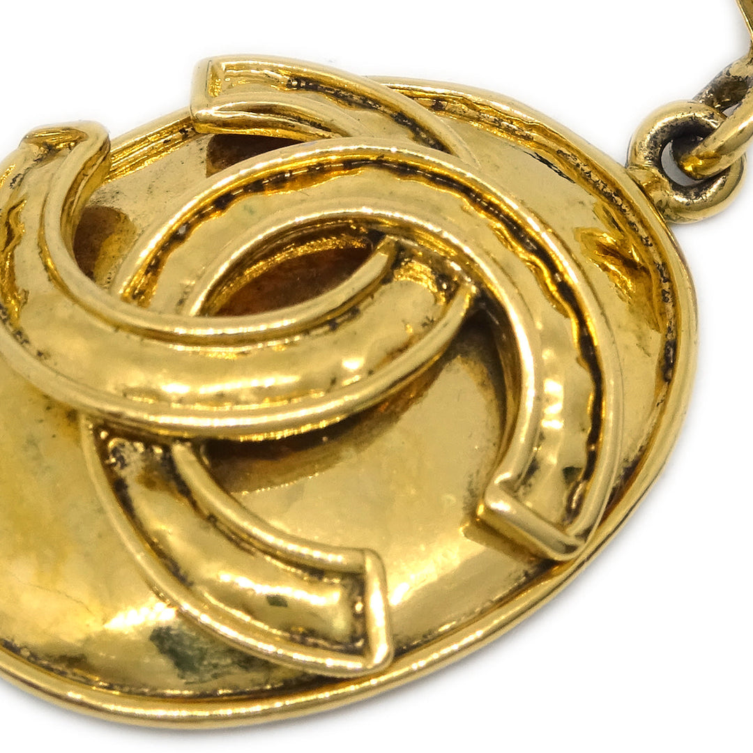 Top Quality Chanel Dangle Earrings Gold Clip-On 94P