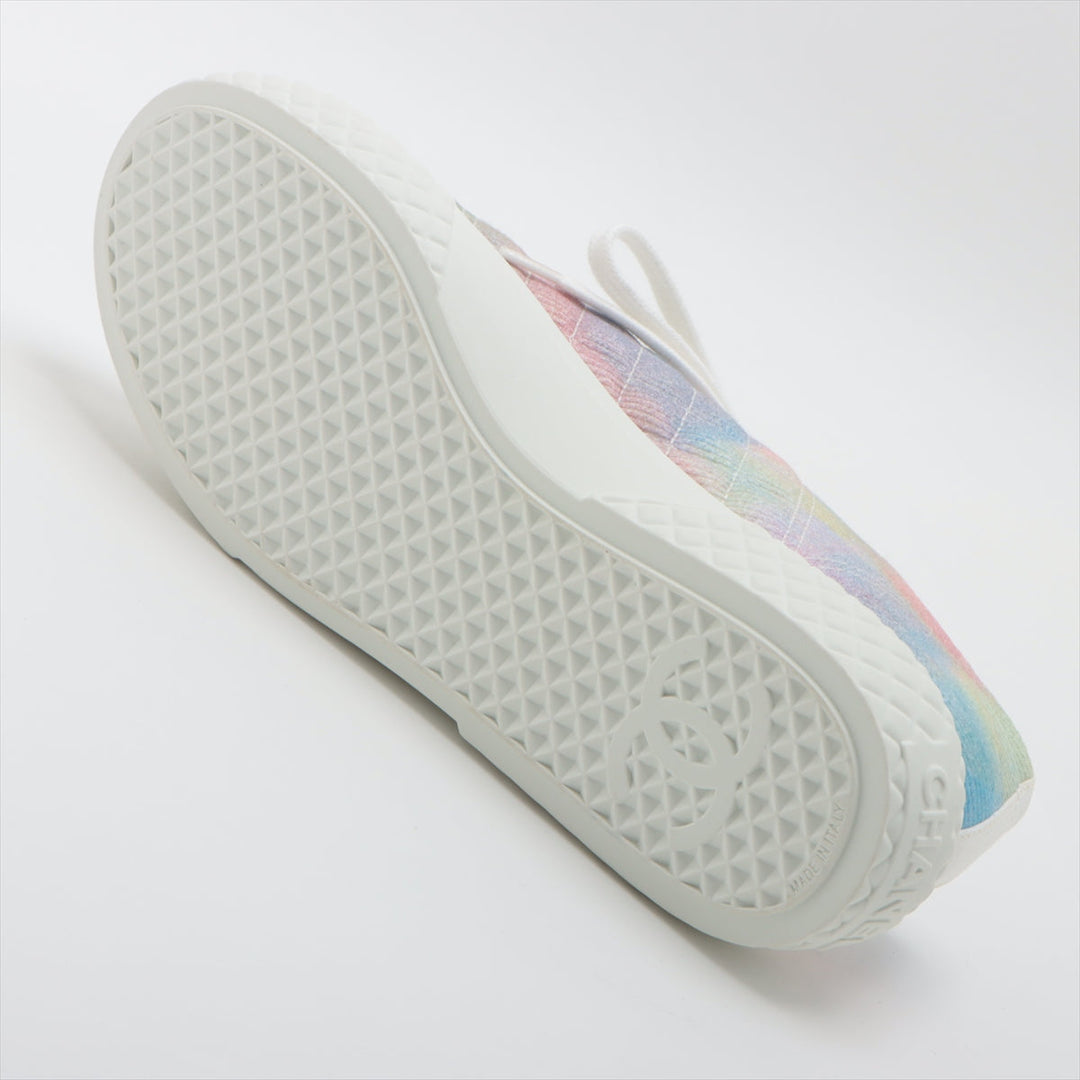 Top Quality Chanel Coco 22SS Canvas Trainers 38C  Multicolor G38278 Matrasse