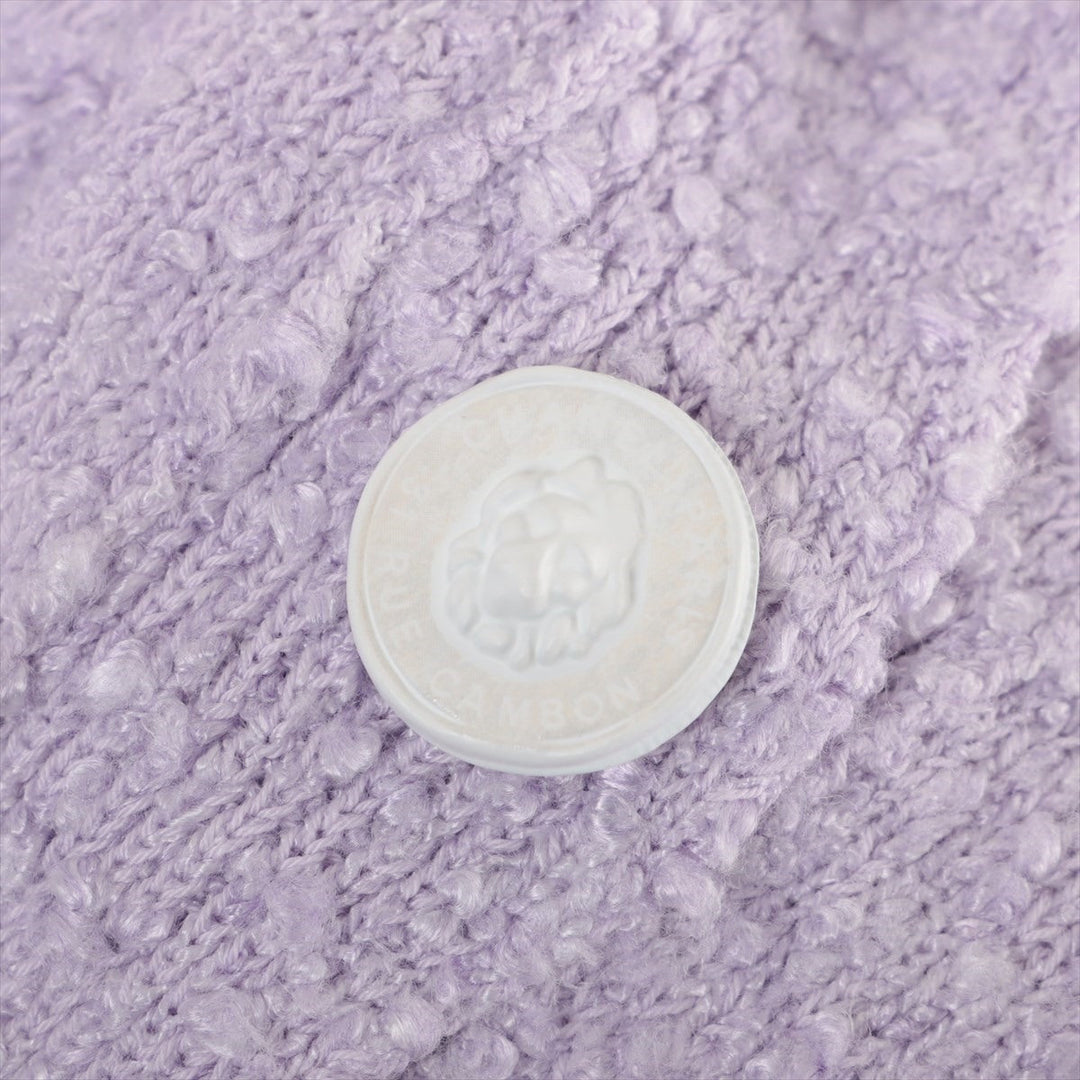 Top Quality Chanel P72 Cotton x Leion Cardigan 36  Pearl Lion Button