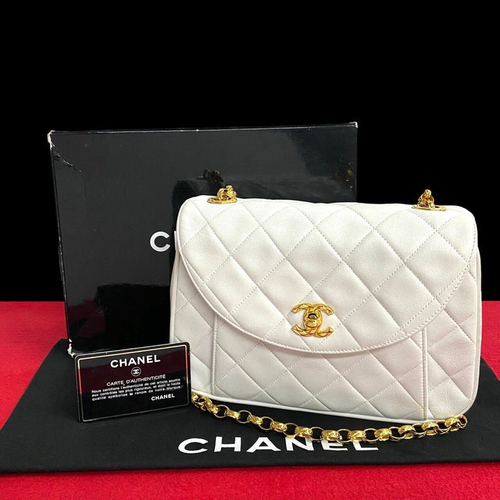 Top Quality Chanel Lambskin Matelasse Coco Mark Chain Shoulder Bag
