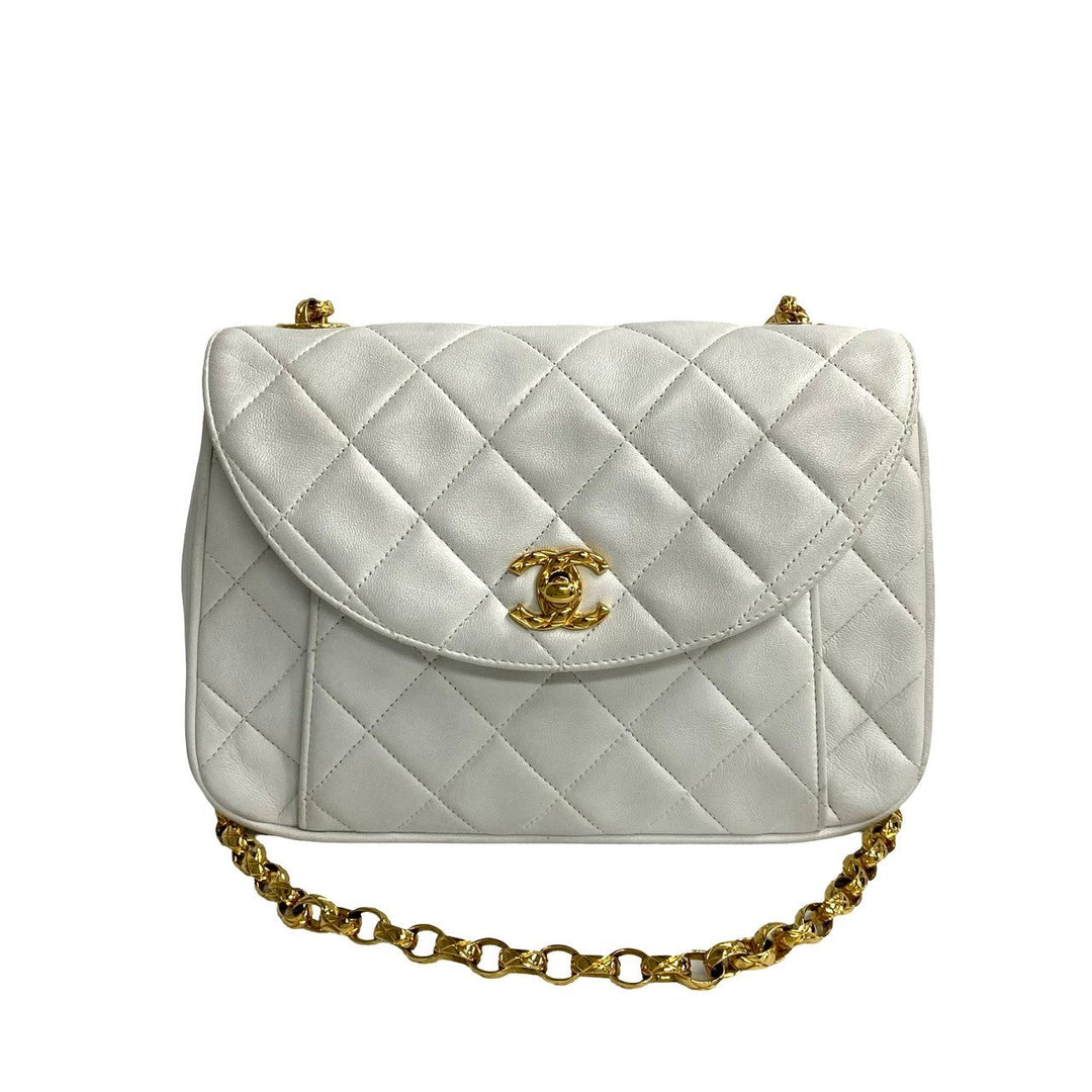 Top Quality Chanel Lambskin Matelasse Coco Mark Chain Shoulder Bag