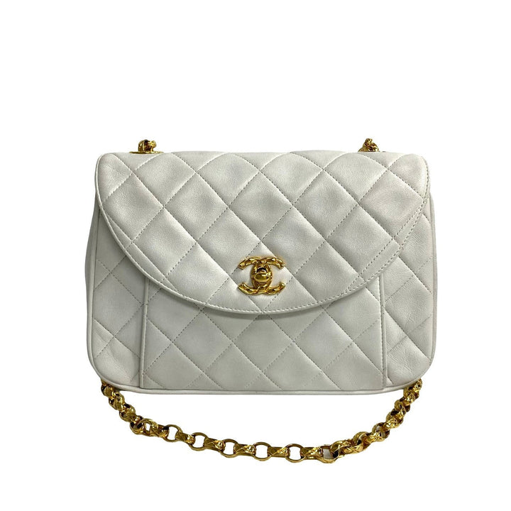 Top Quality Chanel Lambskin Matelasse Coco Mark Chain Shoulder Bag