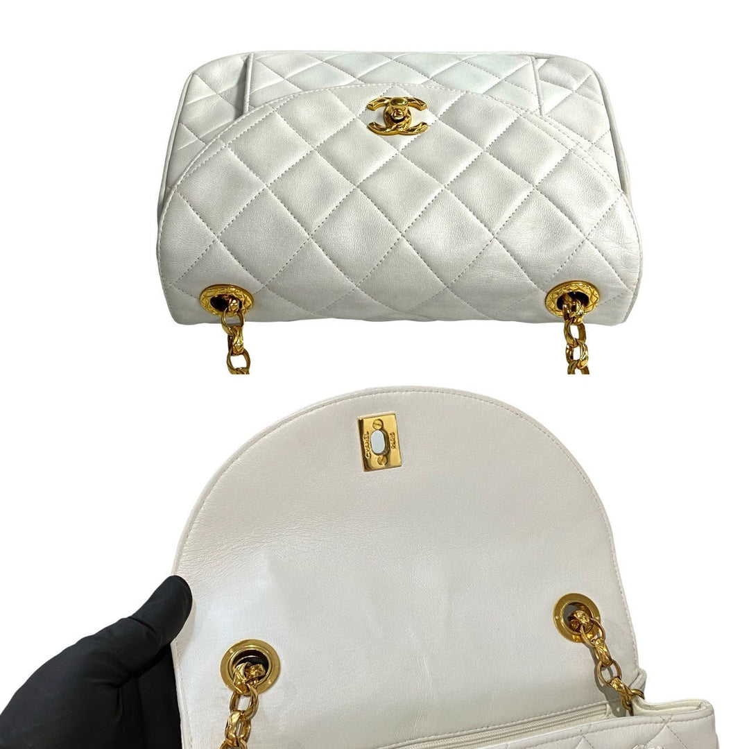 Top Quality Chanel Lambskin Matelasse Coco Mark Chain Shoulder Bag