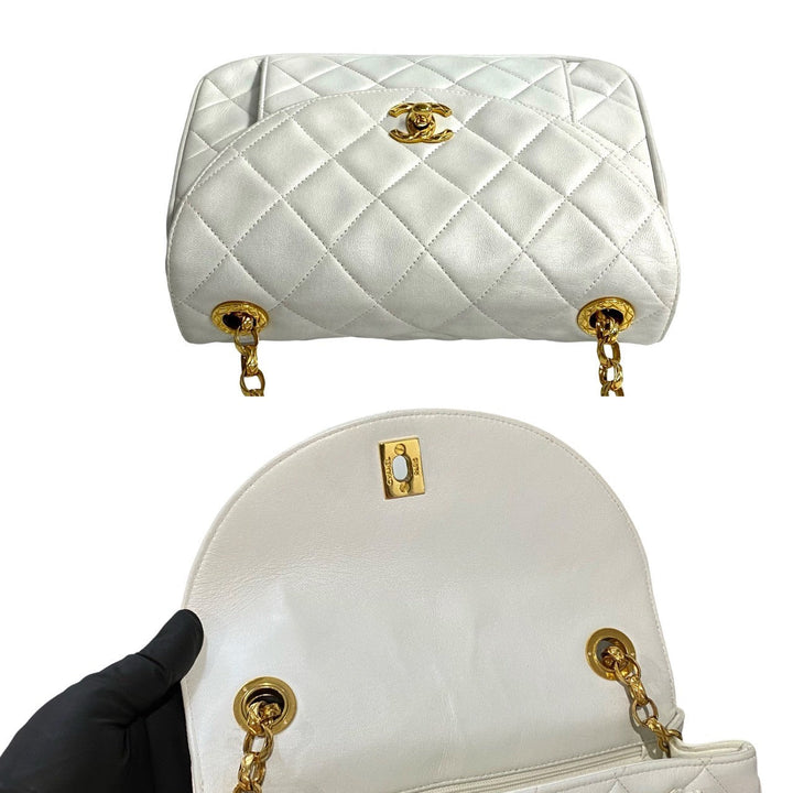 Top Quality Chanel Lambskin Matelasse Coco Mark Chain Shoulder Bag