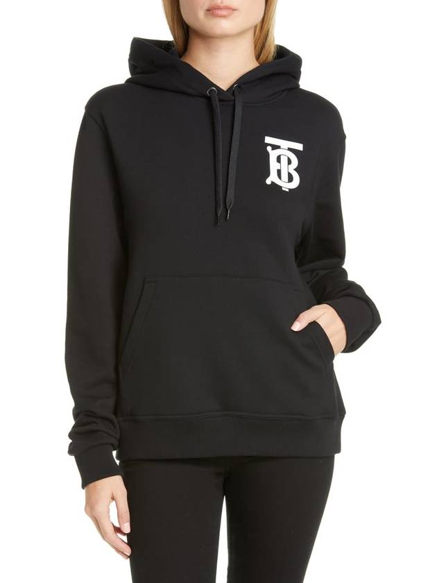 Burberry Monogram Logo Hoodie Black