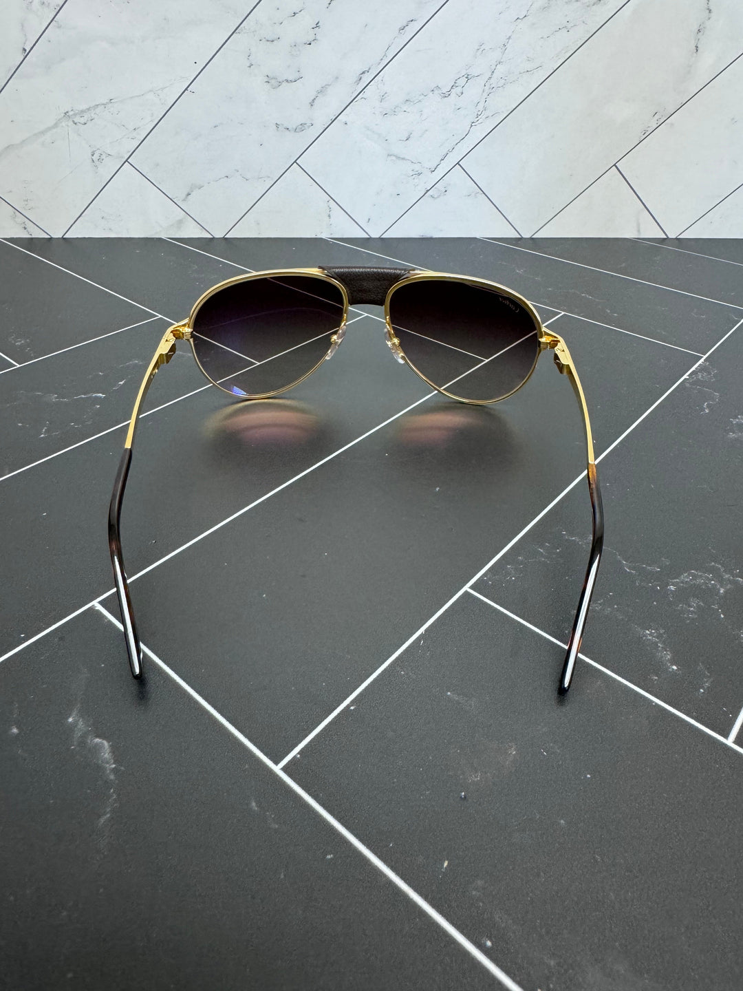 BRAND NEW- Cartier Gold Sunglasses
