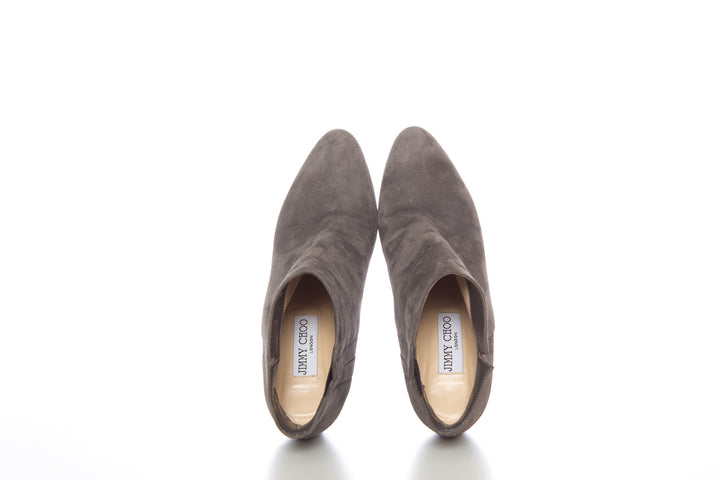 Jimmy Choo Gray Booties SZ 37.5