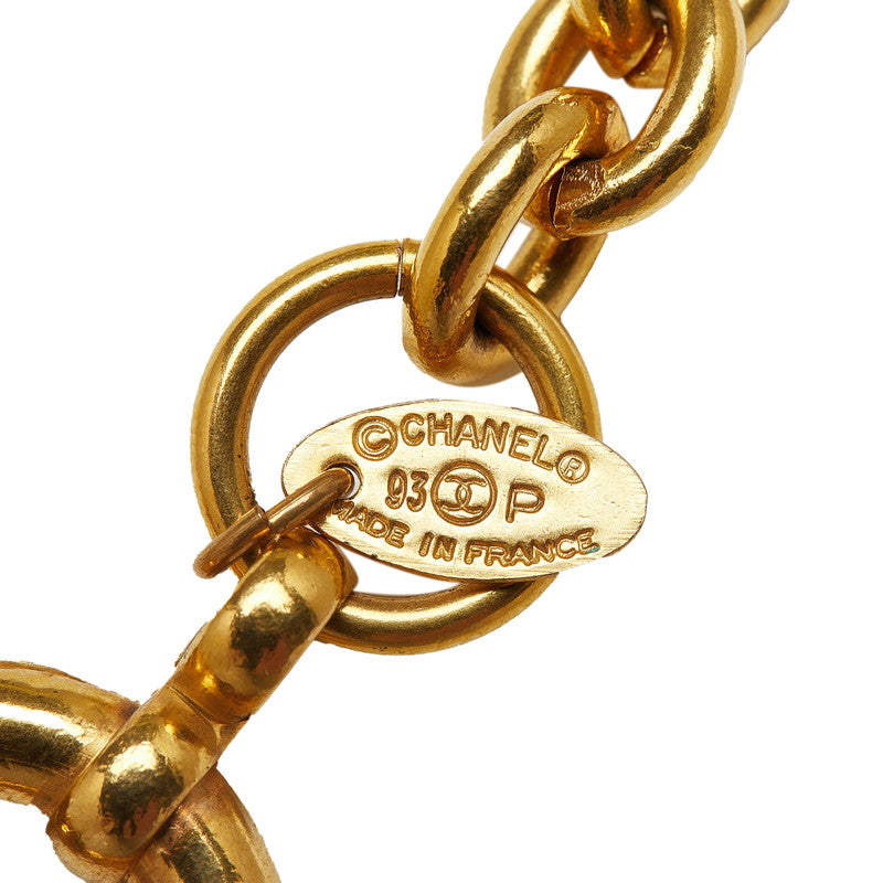 Top Quality Chanel Vintage Cocomark Circle Collar Gold   Chanel