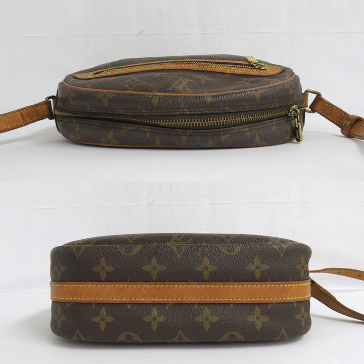 Louis Vuitton M51222 Monogram Shoulder Bag Crossbody Leather PVC Brown