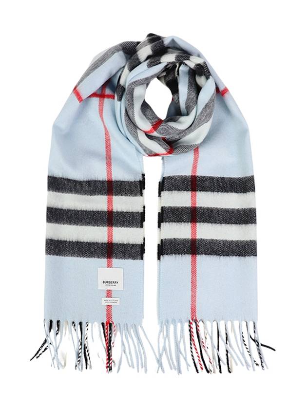 Burberry Classic Cashmere Scarf Blue