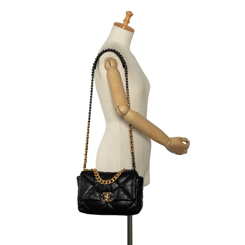 Top Quality Chanel Single Flap 24 in Lambskin Leather Quilted Black Ladies