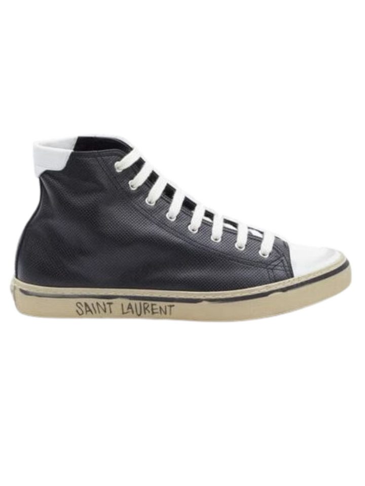 Malibu Laceup Leather Sneakers