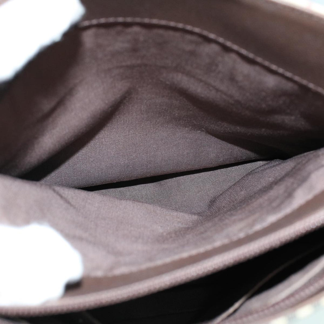 Burberry Nova Check Tote Bag Canvas Leather Beige Brown Auth 54021