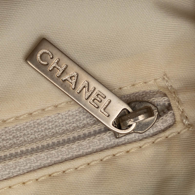 Top Quality Chanel Top Quality Chanel Handbags Canvas/Leather Ivory Beige Ladies and Gentlemen