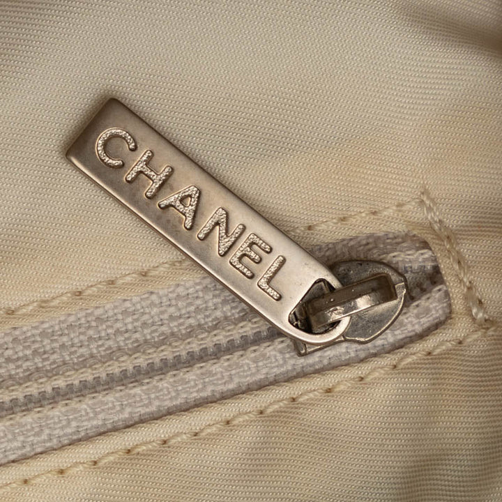 Top Quality Chanel Top Quality Chanel Handbags Canvas/Leather Ivory Beige Ladies and Gentlemen