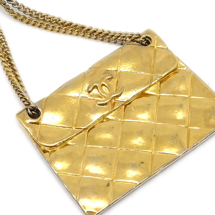 Top Quality Chanel Gold Bag Dangle Earrings Clip-On