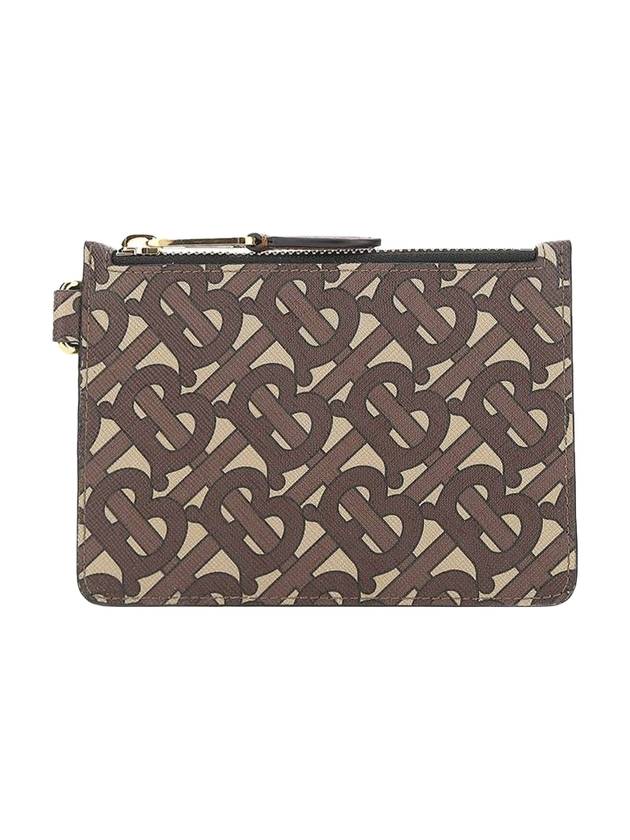 Burberry Monogram Print Coin Wallet Brown