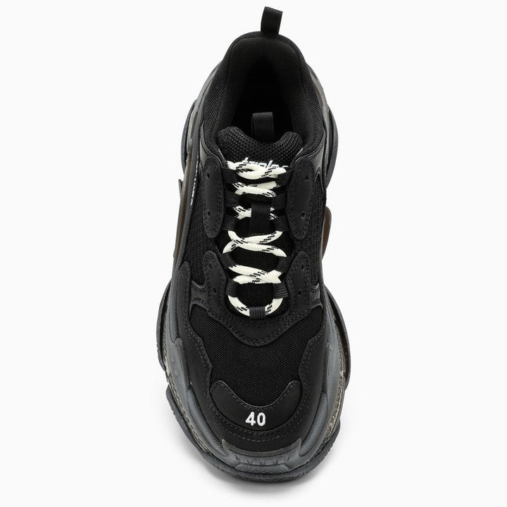 TRIPLE S CLEAR SOLE SNEAKERS