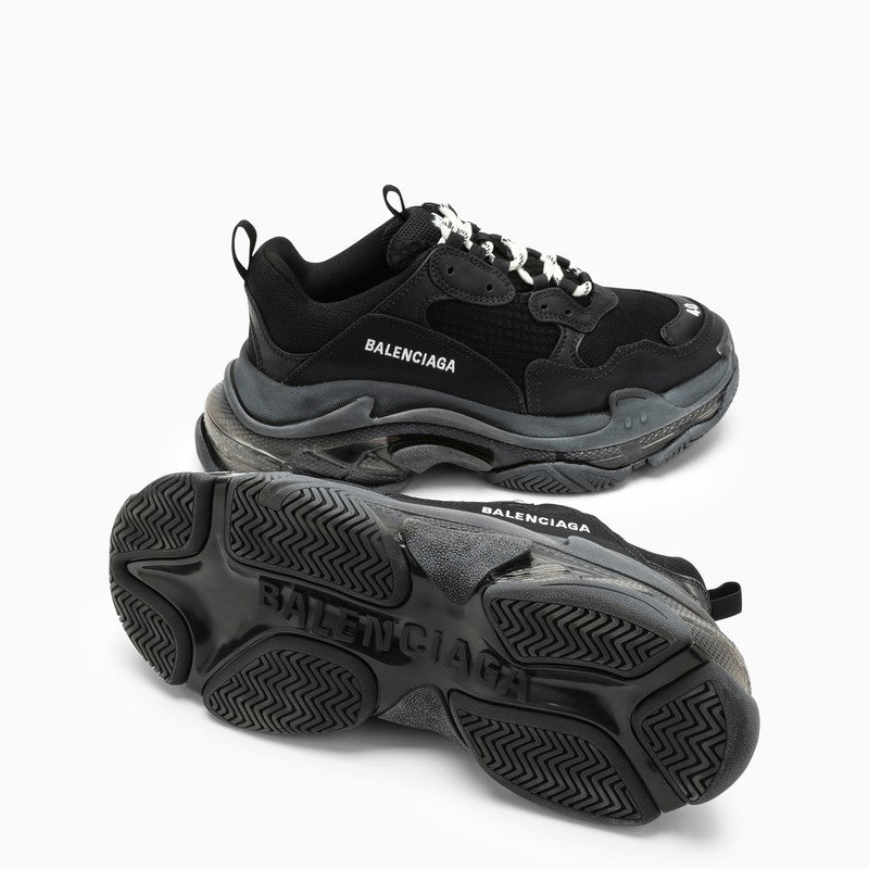 TRIPLE S CLEAR SOLE SNEAKERS