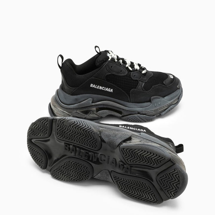 TRIPLE S CLEAR SOLE SNEAKERS