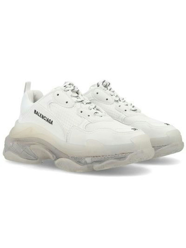 WHITE TRIPLE S SNEAKERS