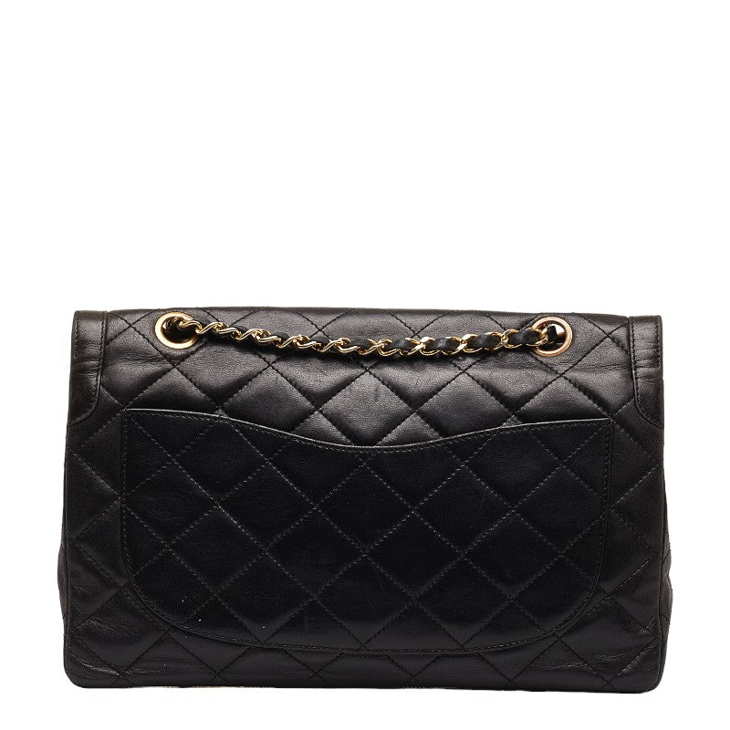 Top Quality Chanel Matrasse Double Flap  Limited Handbag Chain Shoulder Bags Black  S  CHANEL