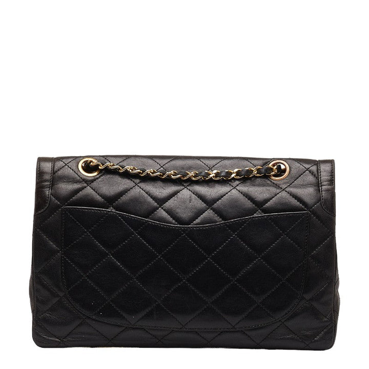 Top Quality Chanel Matrasse Double Flap  Limited Handbag Chain Shoulder Bags Black  S  CHANEL