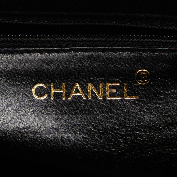 Top Quality Chanel Matrases Cocomark Mini Chantot Top Bag Black Caviar   Chanel