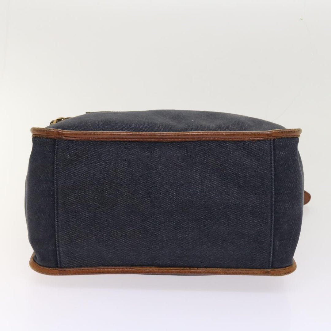 Chloe Harley Hand Bag Denim Navy 54745