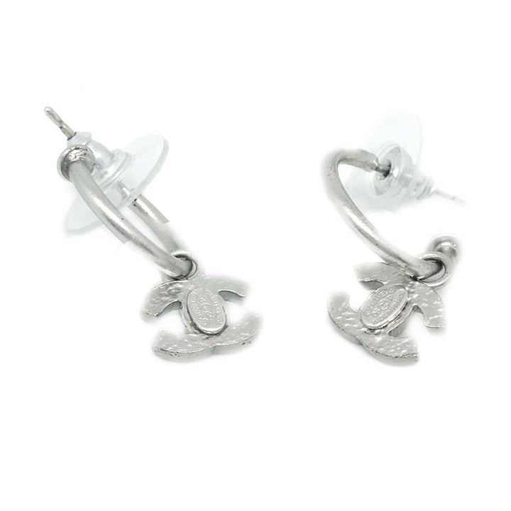Top Quality Chanel Piercing Earrings Silver 06P