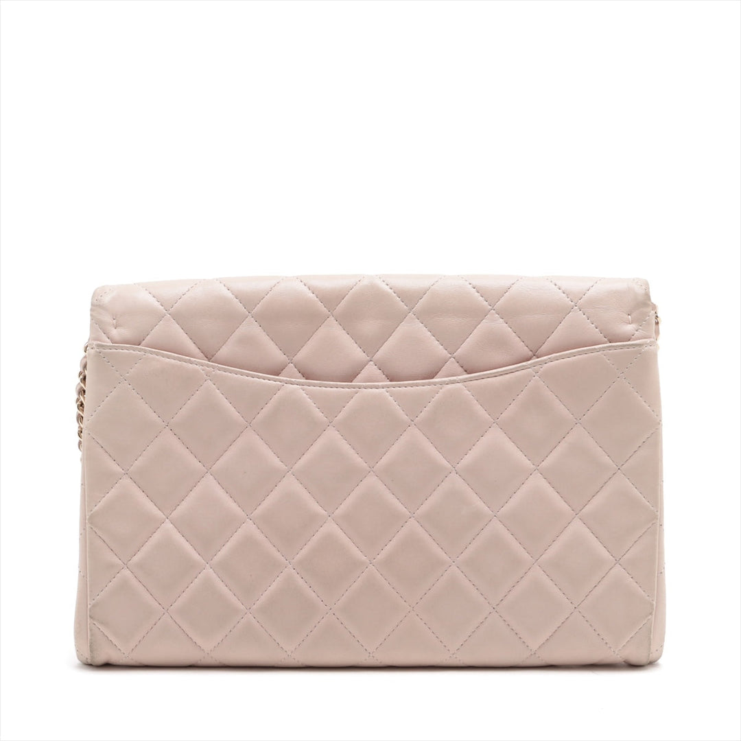 Top Quality Chanel Mattress kin Chain Shoulder Bag Pink Gold  15th