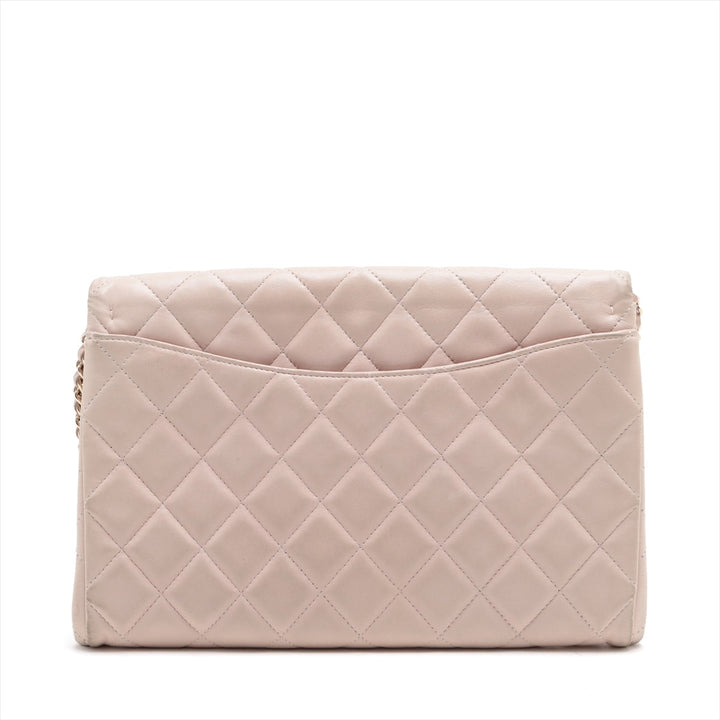 Top Quality Chanel Mattress kin Chain Shoulder Bag Pink Gold  15th
